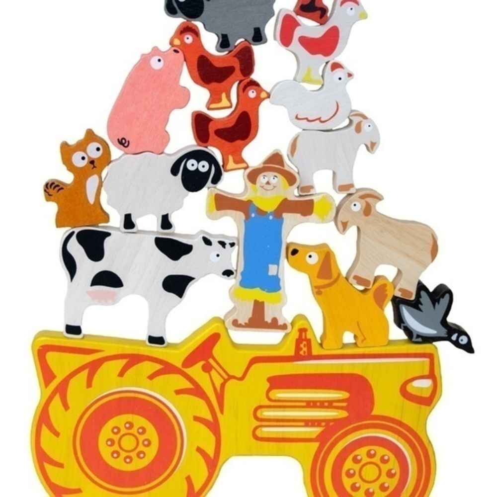 Begin Again Tractor Stacking Balancing Game & Playset​​​​